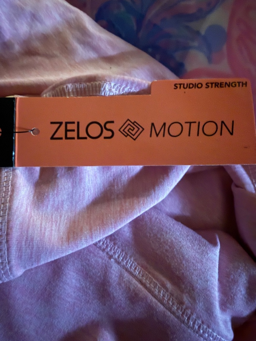 ZELOS Studio Performance 7/8 Leggings. Dusty Rose NWT - Picture 7 of 9
